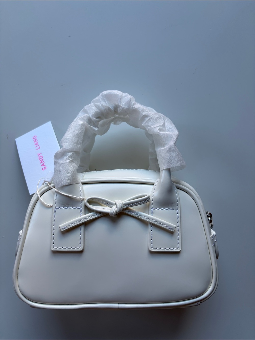 Sandy Liang Secure Bag Optic White
